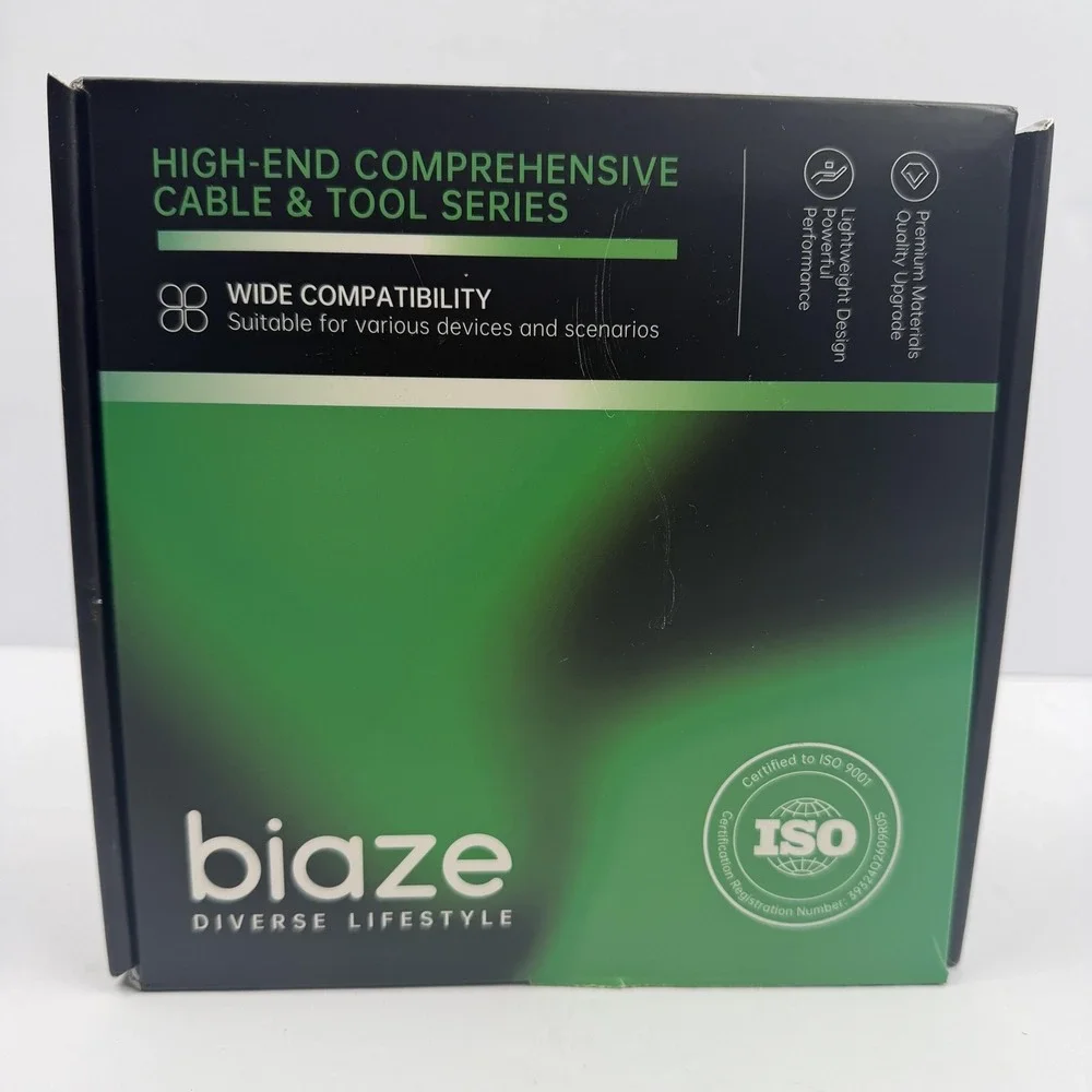 Biaze‎ 8K Ultra High Speed HDMI Cable 60Hz HDR Gray Aluminum Alloy Shell